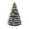 7.5ft. Pre-Lit Alaskan Winter Fir Artificial Christmas Tree, Dual-Color LED Lights